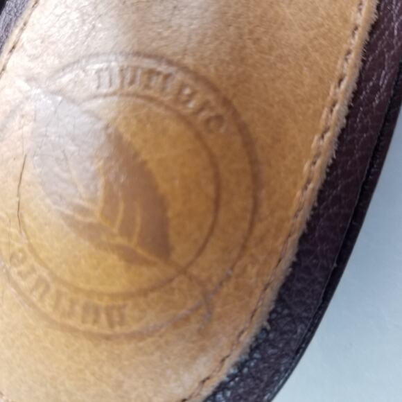 Nurture Brown Leather Sienna Sling Back 1" Heel Excellent! 6 1/2 M0 - Picture 5 of 7